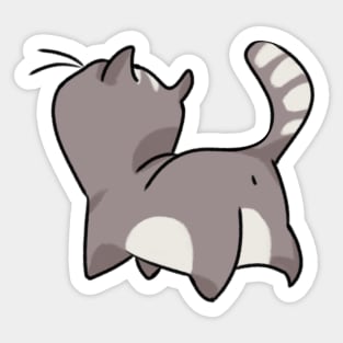 Adorable cat Sticker